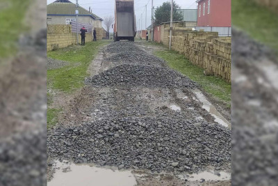Cəlilabad: Daha bir kəndin yolları təmir edilib