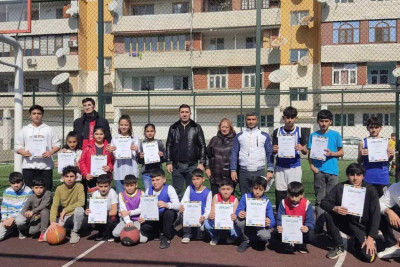 Lənkəranda basketbolçular üçün yarış keçirilib