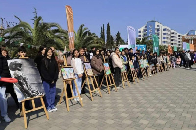 Lənkəranda “İdman et, Çempion ol” rəsm müsabiqəsi keçirilib