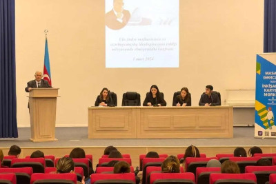 Masallıda “Ulu öndər məfkurəsinin və azərbaycançılıq ideologiyasının təbliği” adlı tədbir keçirilib