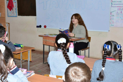 Astarada məktəblilər üçün "Tapmaca saatı" keçirilib