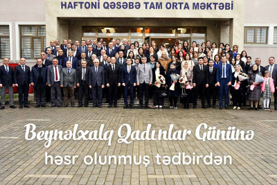 Lənkəranda Beynəlxalq Qadınlar Günü təntənəli şəkildə qeyd olunub