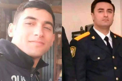 Xankəndiyə ezam olunmuş Yardımlı Polis Şöbəsinin rəis müavini və əməkdaşı dəfn olunublar