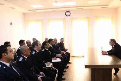 Baş prokuror Kamran Əliyev Cəlilabadda vətəndaşlarla görüşüb