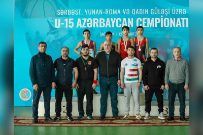 Güləşçilərimiz Azərbaycan çempionatında medal qazanıblar