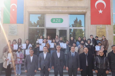 Masallıda "İdman həftəsi" çərçivəsində rəsm müsabiqəsi keçirilib
