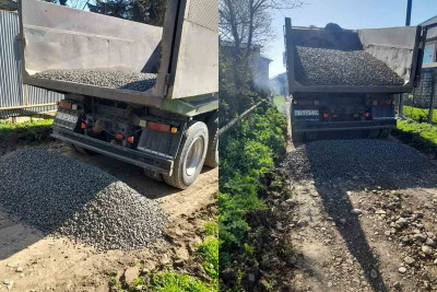 Cəlilabadın Bəcirəvan kəndinin yolları təmir olunub