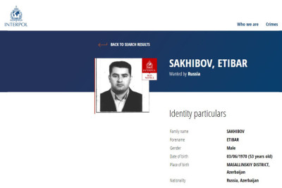 Masallı sakini beynəlxalq axtarışa verilib