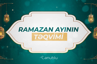 Cənub bölgəsi üzrə Ramazan ayının təqvimi
