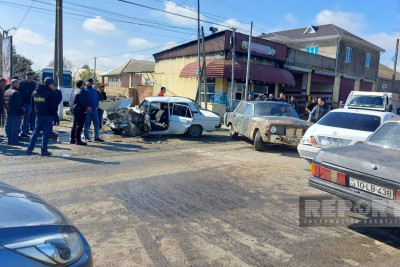 Lənkəranda zəncirvari qəza baş verib - YENİLƏNİB