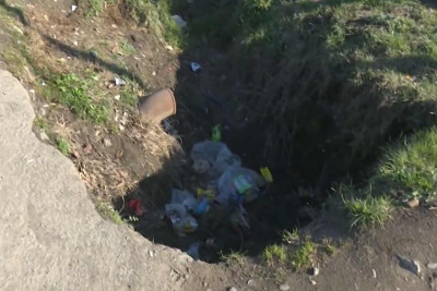 Lənkəranda qazıntı aparılan ərazi sakinlərin gediş-gəlişini çətinləşdirir