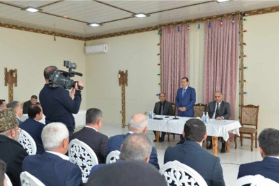 Taleh Qaraşov Kənarmeşə kənd sakinləri ilə görüş keçirib