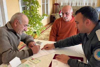 Miqrasiya baş idarəsi tərəfindən sağlamlıq imkanları məhdud şəxslərə səyyar xidmət göstərilib