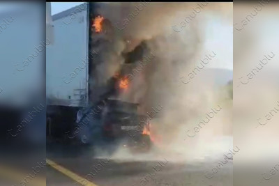 Astarada dəhşətli qəza: bir ailənin 3 üzvü yanaraq ölüb