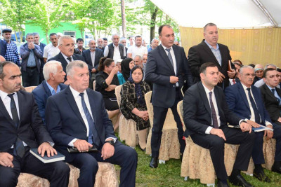 Araz Əhmədov Tüklə ərazisində vətəndaşları qəbul edib