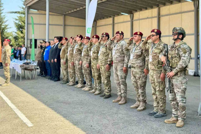 Lənkəranda "Şahin" hərbi idman oyununun zona mərhələsinə yekun vurulub