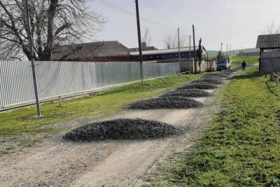 Cəlilabadın Üçtəpə kəndində yollar təmir olunub