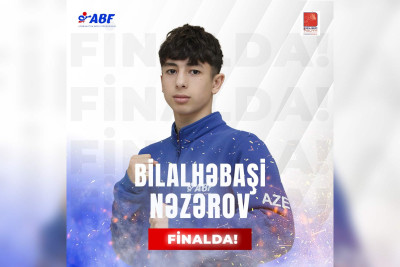 Bilalhəbaşi Nəzərov Avropa birinciliyində finala vəsiqə qazanıb