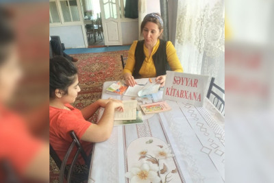 Astarada “Səyyar kitabxana” xidməti təşkil edilib