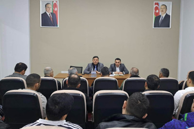 Lənkəranda məşqçi-müəllimlərlə görüş keçirilib