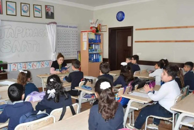 Astarada məktəblilər üçün "Tapmaca saatı" keçirilib