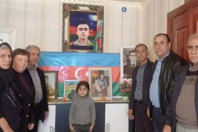 Cəlilabadda şəhid ailəsi ziyarət olunub