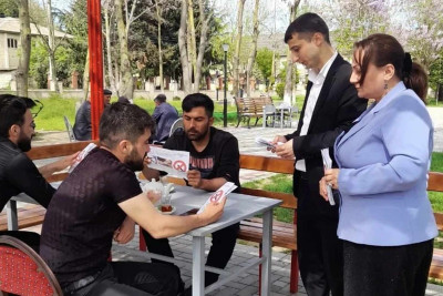 Masallıda narkomaniyaya aid bukletlər paylanılıb