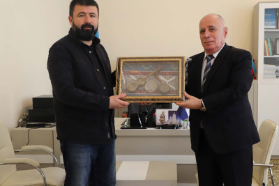 Türkiyəli alim LDU-da olub