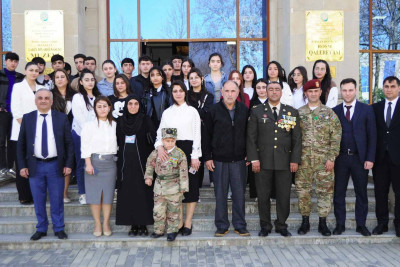 Masallıda Aprel döyüşlərinə həsr olunmuş görüş keçirilib