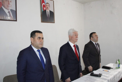 Rafiq Cəlilov Şabanlı kənd sakinləri ilə görüşüb