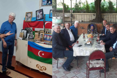 Rafiq Cəlilov şəhid ailələrinə baş çəkib