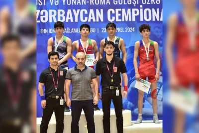 Lənkəranlı idmançılar sərbəst güləş üzrə Azərbaycan çempionatında uğur qazanıblar