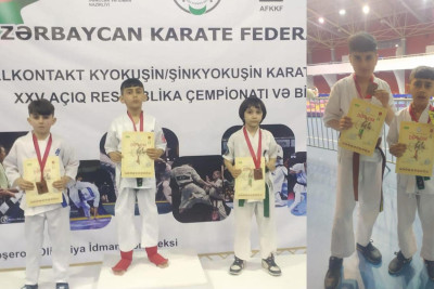 Masallıdan olan karateçi qardaşlar respublika birinciliyində yer tutublar