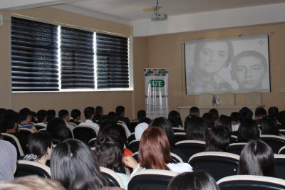 Masallıda "Zərif insan ömrü” filmi nümayiş olunub