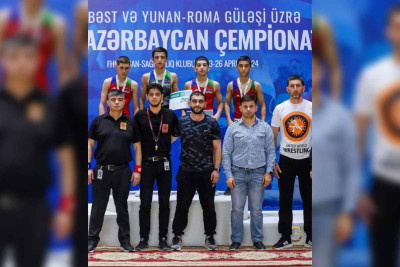 Güləşçilərimiz Azərbaycan çempionatında 4 medal qazanıblar