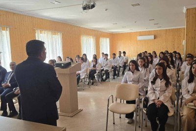 Cəlilabadda "Zərif insan ömrü” filmi nümayiş olunub