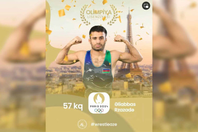 Astara: Güləşçimiz "Paris–2024" Yay Olimpiya oyunlarına lisenziya qazanıb