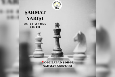 Cəlilabadda şahmat yarışı keçiriləcək
