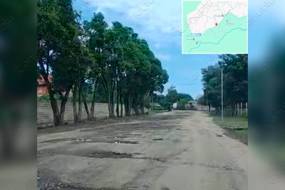 Lənkəranda iki kəndi birləşdirən yolun təmirə ehtiyacı var