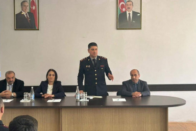 Qəzənfər Ağayev Siyətük kənd sakinləri ilə görüşüb