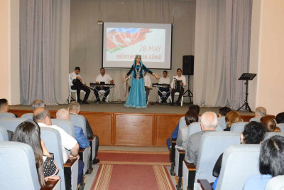 Masallıda Müstəqillik Günü münasibətilə konsert təşkil olunub