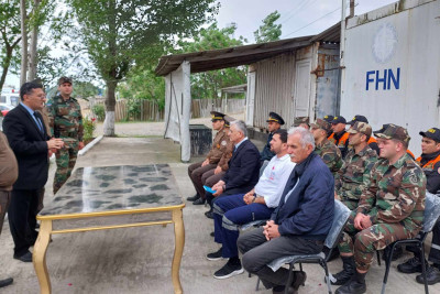 FHN-in Cənub Regional Mərkəzi Xəzər dənizi sahilində təlim keçirib