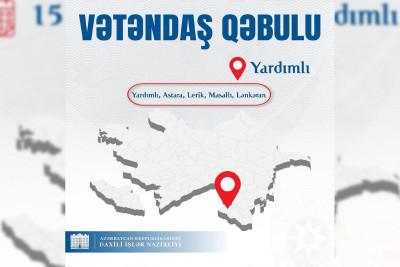 Vilayət Eyvazov Cənub bölgəsinin sakinlərini qəbul edəcək