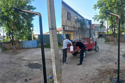 Cəlilabadda işıqlandırma və təmizlik işləri həyata keçirilir
