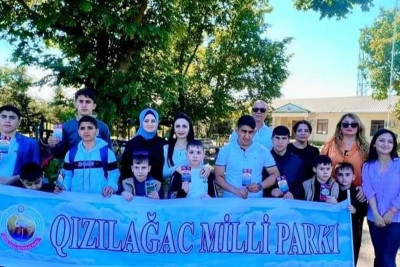 Qızılağac Milli Parkına ekskursiya təşkil edilib