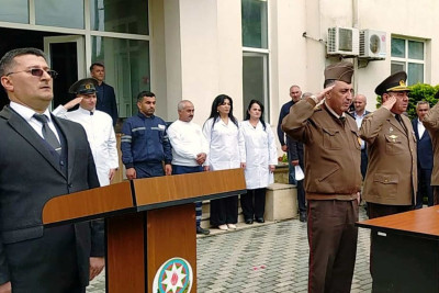 “Gənc xilasedici və yanğınsöndürən” XI Ümumrespublika yarışlarının zona birinciliyinə yekun vurulub
