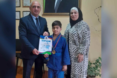 Lənkəranlı məktəbli cudo üzrə keçirilən açıq birincilikdə qalib olub