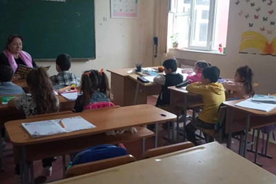Masallıda aşağı sinif şagirdlərinə “Nağıl saatı” keçirilib