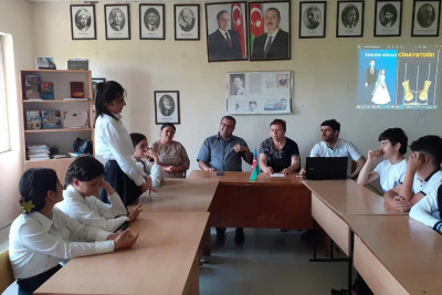 Astarada şagirdlərə narkomaniyanın və erkən nikahın fəsadları izah edilib