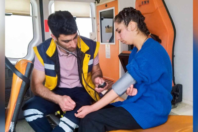 Cənub bölgəsində keçirilən qəbul imtahanlarında təcili yardım briqadaları növbətçilik ediblər